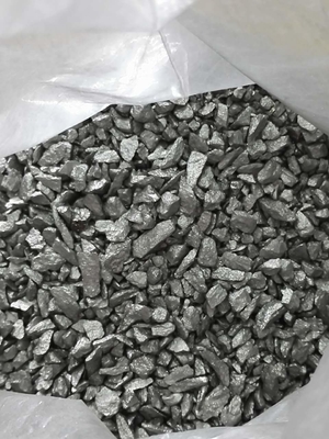 알루미늄 몰리브덴 합금 낟알 용융제련 첨가제 AlMo10% AlMo60% 금은괴 형상  입자 형상