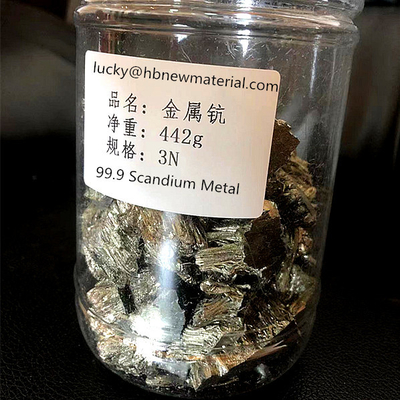 다양한 초합금에 적용되는 고순도 스칸듐 금속