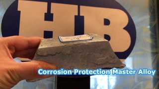 당신을 위한 음극 보호용 MgBa10 알루미늄 마스터 합금 마그네슘 바륨 합금 주괴를 소개합니다