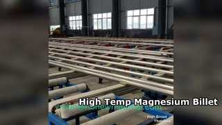 맞춤형 크기 데모로 압출용 고온 저항 마그네슘 합금 빌렛 보기