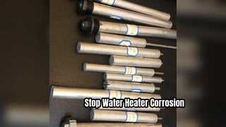 온수기 보호를 위한 높은 부식 방지 AZ31 마그네슘 양극 막대 보기