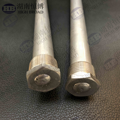 온수 욕조 열교환 보일러 액세서리용 마그네슘 양극봉 AZ31B AZ63C, 온수기 탱크 수명 연장 및 누수 방지