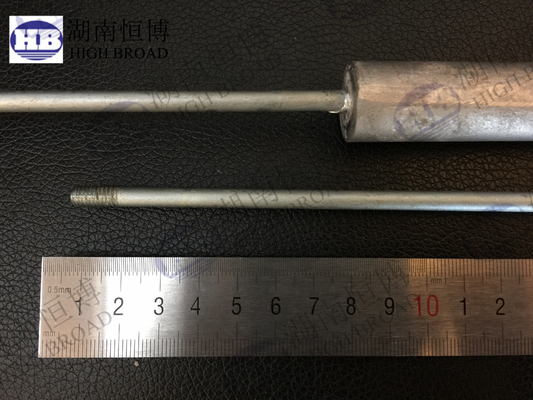 cAST AZ31 마그네슘 아노드 막대기 온수용기 M6 20x250 AZ31B Mg 막대기