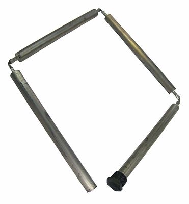 19mm 알루미늄 합금 컴팩트 양극봉 3/4 NPT 450mm 공간 효율적인 컴팩트 콘덴서 디자인