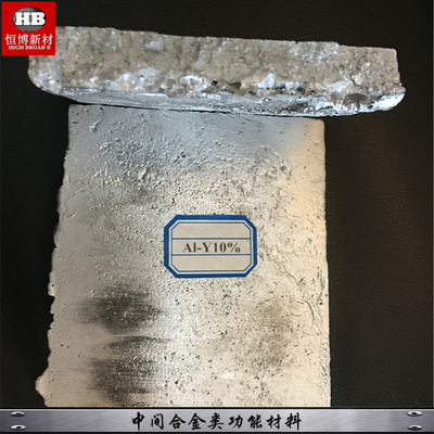 빠른 급송 중국 공급자 YAl 이트륨 알루미늄 마스터 합금 Ｙ 80% Al 20% 금은괴