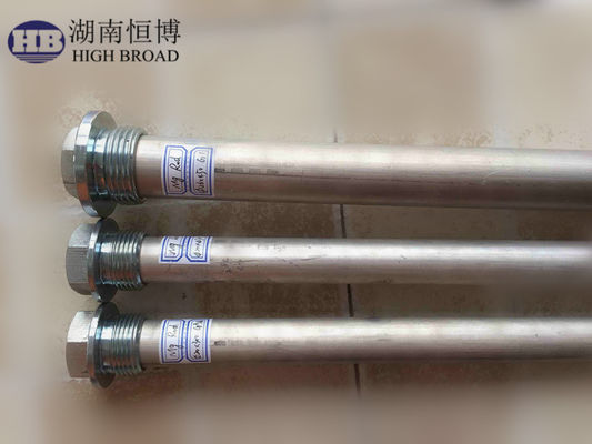 40mm 마그네슘 합금 극장 안도 막대 Custom Thread 2000mm 산업 공정 탱크를 위한 탱크 보호