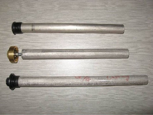 21mm 알루미늄 합금 3 세그먼트 애노드 막대 1000mm 상업용 보일러용 볼트 함께 설계