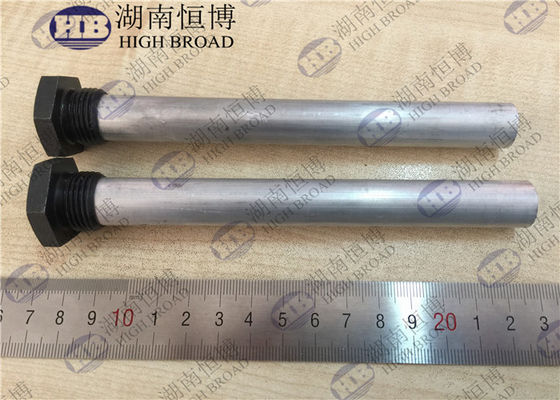 19mm Diameter 900mm Length Magnesium Anode Rod with 3/4 NPT Thread for Condenser System Flexible Link Anode