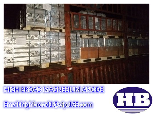 높은 잠재적인 음극화 보호 마그네슘 양극 ASTM B843-M1C