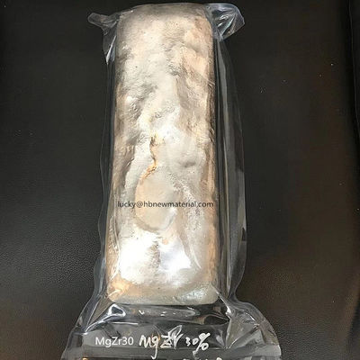MgZr25 마그네슘 지르코늄 마스터 알로이 5kg 와플 잉그트에서 곡물 정제용 25% 지르코늄 함유