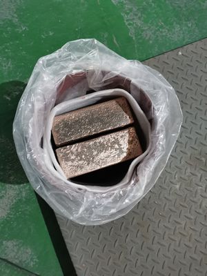 알루미늄 구리 AlCu 마스터 합금 10-50% Cu 함량 주괴 (결정립 미세화용)