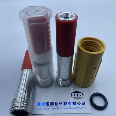 보롱카비드 노즐, 초고속 200m/s 및 80mm 연장 도공 벤투리 설계