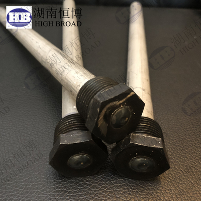 16mm 지름 태양광 물 난방기 강직성 높은 철강 탱크에 대한 애노드 막대