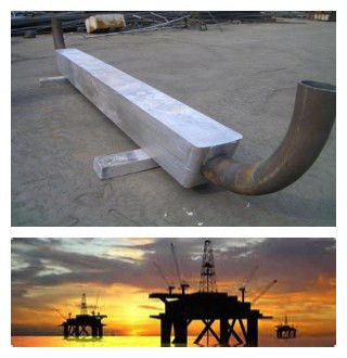 AL ALLOYS 코어 굽는 알루미늄 안오드 내구성 및 부식 저항성 디자인