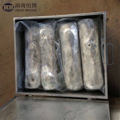 알루미늄 니켈 마스터 알로이 AlNi10% 인고트 유니폼 마이크로 구조, 정밀한 화학 조성 및 낮은 불순물 함량