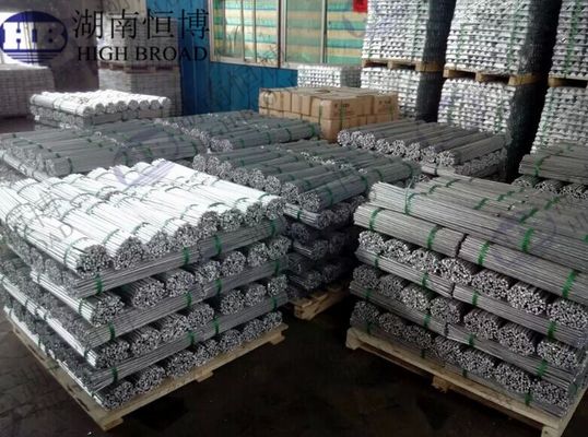 알루미늄 안티몬 합금 AlSb 10% 및 20% 잉곳 형태, 고성능 응용 분야용 4-8kg 중량