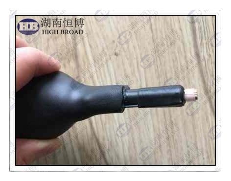 ASTM B348 Grade I/II MMO/Ti 와이어 양극을 사용한 전류 인가 방식의 음극 방식을 위한 전도성 고분자 유연 양극 및 52mA/m 전류 출력