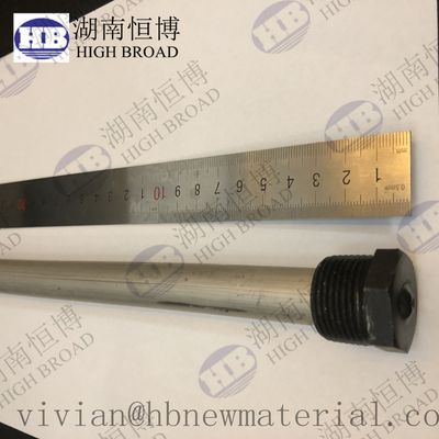 마그네슘 애노드 막대 46 인치 3/4 NPT 태양광 온도 기기 열 저장 탱크 고온 보호 교체 부품