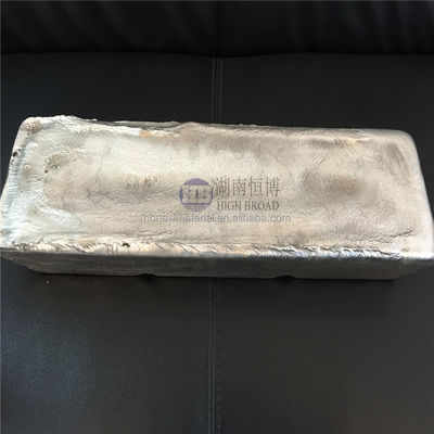 알루미늄 합금의 결정립 미세화를 위한 6-8kg 무게의 도매 AlZn20% 마스터 합금 잉곳