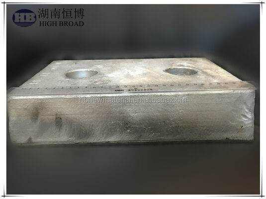 알루미늄 제사 안오드 (Al-In-Zn Alloy) 는 해양용 용품과 DNV 인증 된 카토드 보호용으로