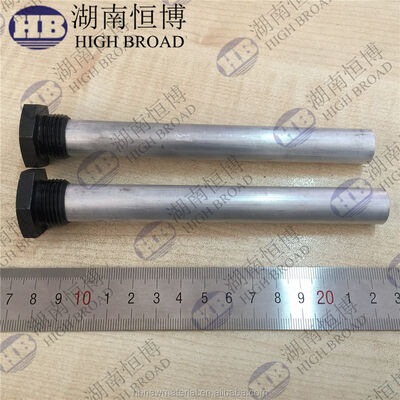 AZ63B 마그네슘 희생 양극 막대 44인치 3/4 NPT(PTFE 테이프 포함) 고착 방지 복합 온수기 키트