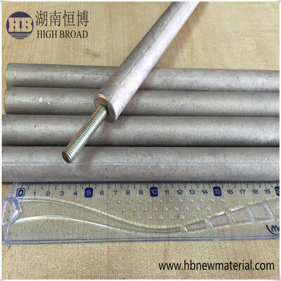AZ63B 마그네슘 희생 양극 막대 44인치 3/4 NPT(PTFE 테이프 포함) 고착 방지 복합 온수기 키트