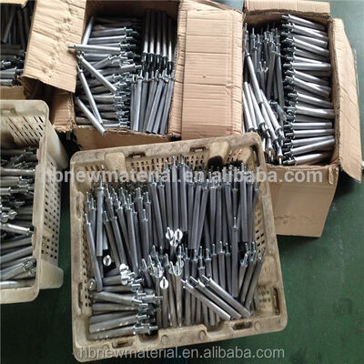 물 난방기용 알루미늄 진크 합금 애노드 막대기 - 맞춤형 크기 옵션으로 부패 저항성 희생 애노드