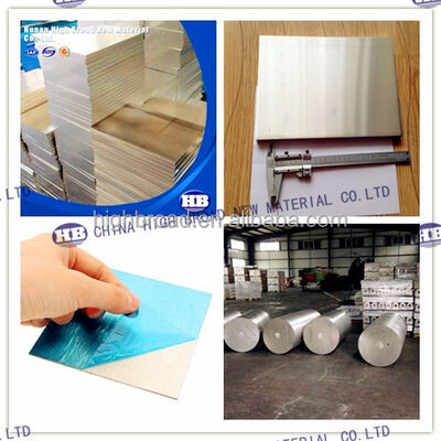 좋은 가공성 마그네슘 애노드 막대 매끄러운 표면 마무리 및 좋은 용접성 금속 장비에 대한 보호를 제공