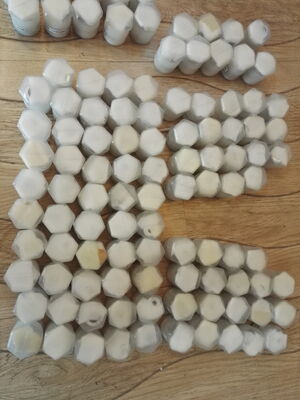 보론 탄화물 노즐 M10x1.0 얇은 실과 50x15mm 정밀 모래 분출을 위한 컴팩트 디자인