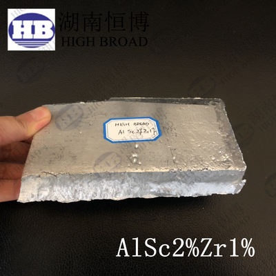 알루미늄 스칸디움 지르코늄 AlSc2Zr1 알루미늄 금속 금속 용조용 알루미늄 마스터 합금