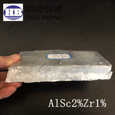 알루미늄 스칸디움 지르코늄 AlSc2Zr1 알루미늄 금속 금속 용조용 알루미늄 마스터 합금
