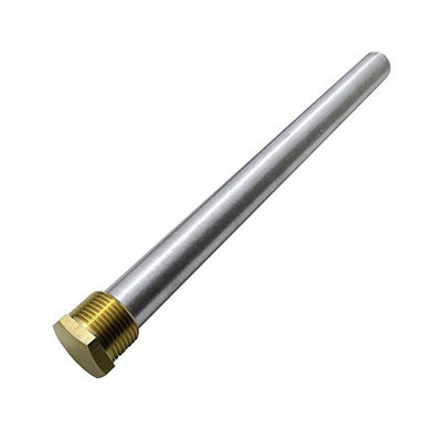 25mm 아연 합금 헤비듀티 양극 로드 1 NPT 1200mm 대형 시스템 산업용 열 교환기 냄새 제어
