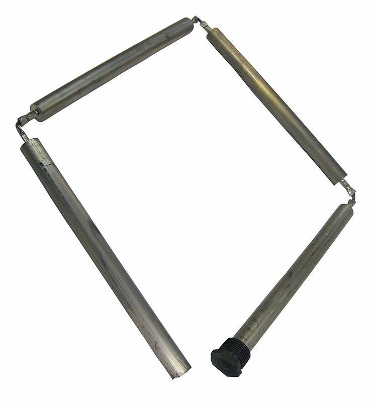 19mm 알루미늄 합금 컴팩트 양극봉 3/4 NPT 450mm 공간 효율적인 컴팩트 콘덴서 디자인