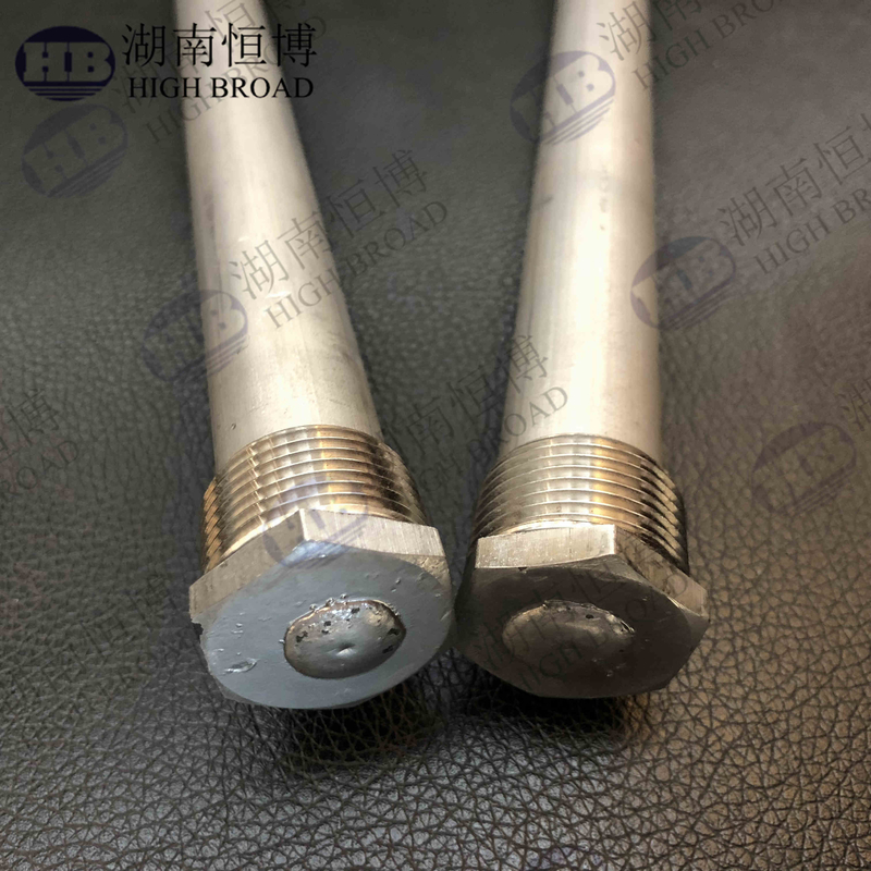 진크 알루미늄 AZ63 AZ31 마그네슘 애노드 막대 9mm-26mm 지름 유연성 경화 저항성