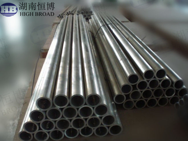 Magnesium Alloy Hollow Tube HB-HT-100x6 AZ80A 100mm OD x 6mm Wall Thickness for Marine Equipment Frame