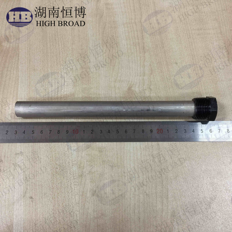 16mm 지름 태양광 물 난방기 강직성 높은 철강 탱크에 대한 애노드 막대