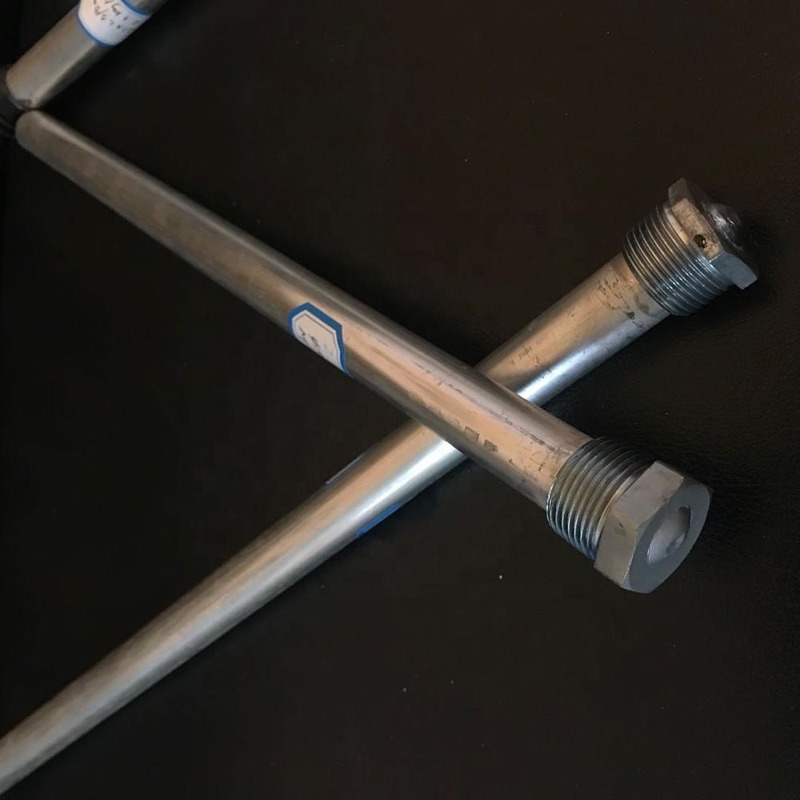 19mm 진크 합금 유연 링크 안오드 막 3/4 NPT 900mm 콘덴서 시스템에 대한 냄새 방지 보호