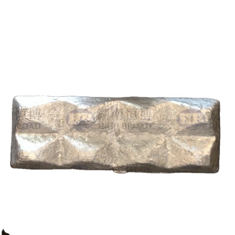 알루미늄 안티몬 합금 AlSb 10% 및 20% 잉곳 형태, 고성능 응용 분야용 4-8kg 중량