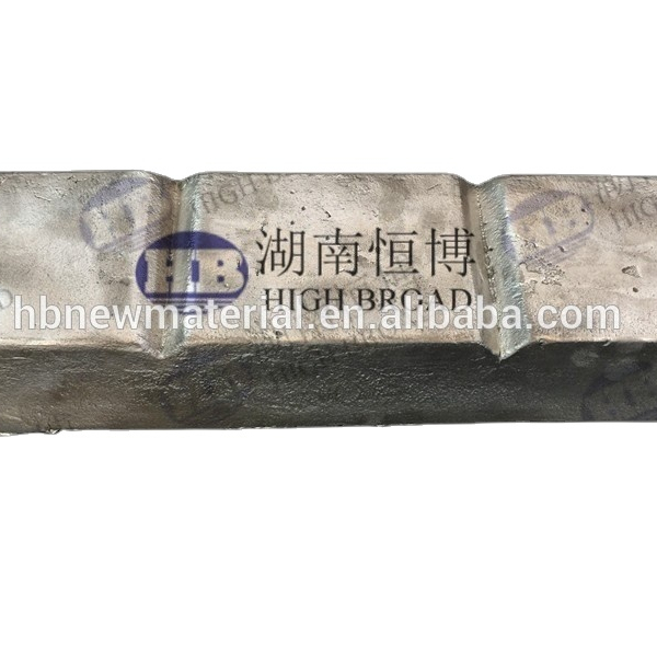 알큐 마스터 알로이 인글트 (AlCu Master Alloy Ingot) 는 항공우주용 용품의 곡물 정제용으로 구리 함량이 50%