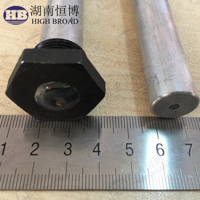 10갤런 태양열 온수기 마그네슘 양극봉 3/4" NPT x .84 x 32" 및 1.8G/CM3 밀도