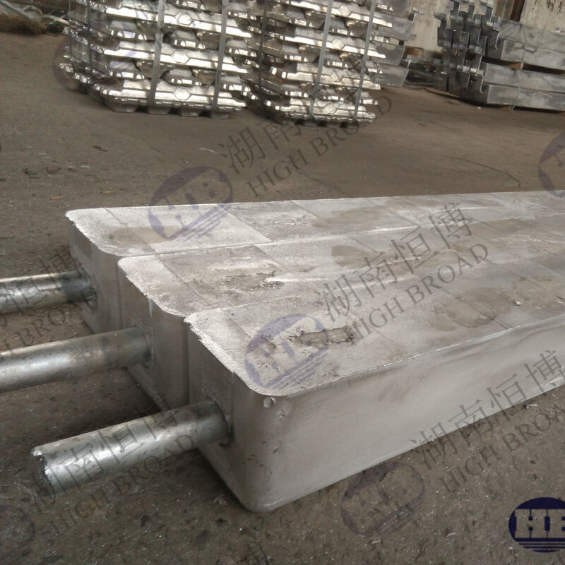 선박 몸체에서의 부식 방지용 고효율 Al-Zn-In-Cd 알루미늄 희생 안도 ASTM GAIII 표준