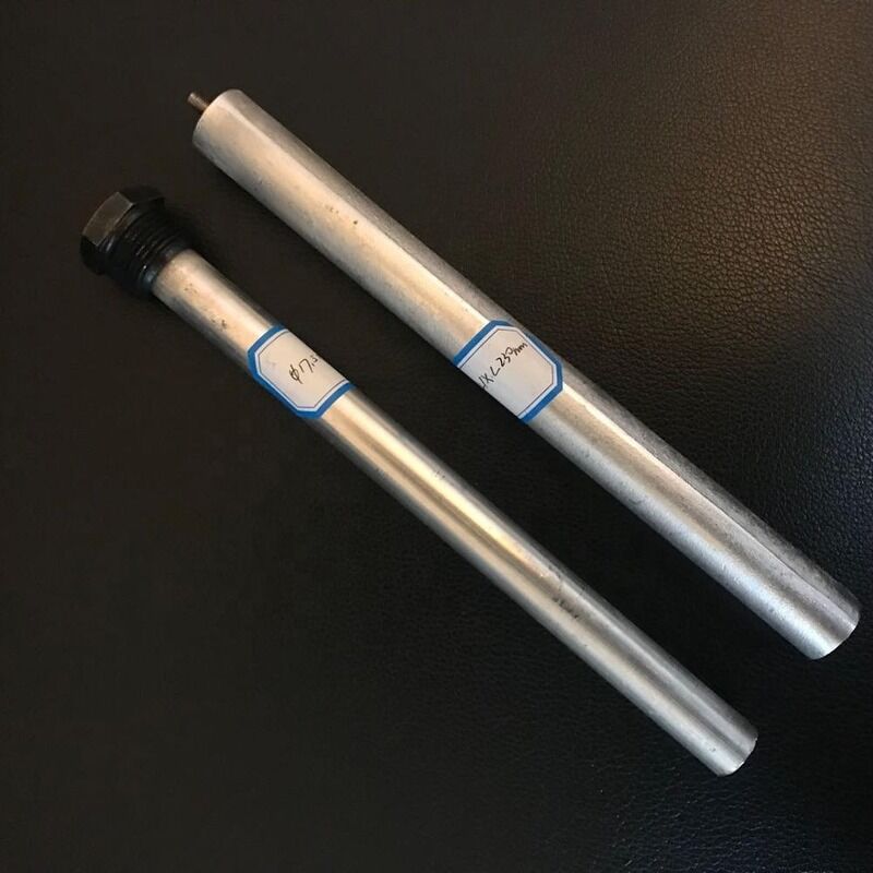 우수한 가공성 온수기 부품 교체 마그네슘 양극, 매끄러운 표면 마감, 내구성 있는 부식 방지 솔루션