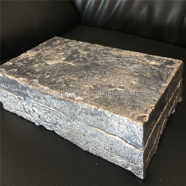 은 표면 고순도 마그네슘 합금 마그네슘 MASETER 항공 우주 자동차 및 전자 산업에 적합한 합금