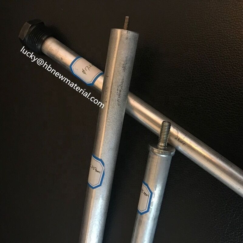 AZ63B 마그네슘 희생 양극 막대 44인치 3/4 NPT(PTFE 테이프 포함) 고착 방지 복합 온수기 키트