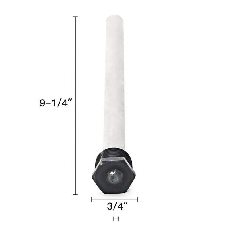 18mm 직경 350mm 길이 컴팩트 콤보 마그네슘 양극봉 (사용 지점 히터 보호용)